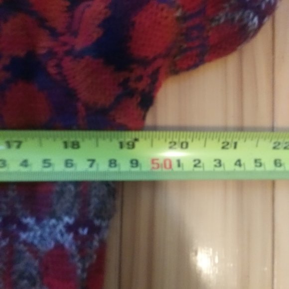 intiwara hand made in Bolivia Alpaca cardigan FLAWED - Picture 8 of 16